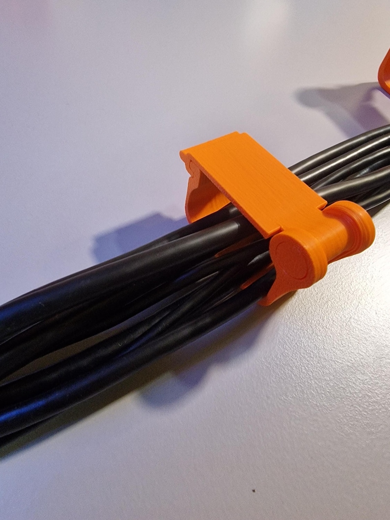 Cable Management Clips | STL File for 3D Printing | Digital Download ...