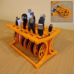 USB Kabel Organizer STL Download for 3D Printing | Cable Management Tool for Tidy Desk & Easy Wire Storage