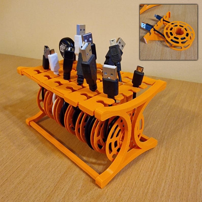 Cable Organizer Box STL Download
