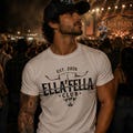 ELLA FELLA Club Skull Shirt, Western Cattle Skull Graphic Tee, Vintage Cowboy Rodeo Shirt, EST 2026 Country Music Apparel product logo