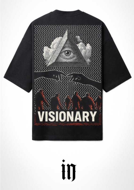 Infamous - Camiseta Oversize - Unisex - Colección INDJ - Mod.In-Red - Limited edition.