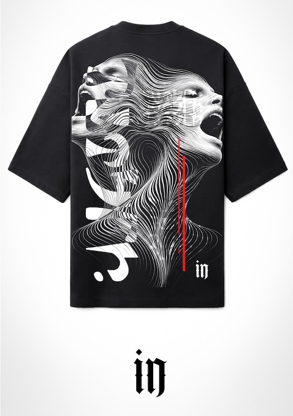 Infamous - Camiseta Oversize - Unisex - Colección INVISION - Mod.002 - Limited Edition.