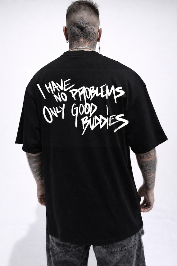 Infamous - Camiseta Oversize - Unisex - Colección INDJ  - Mod.Inbuddiesblack - Limited edition.