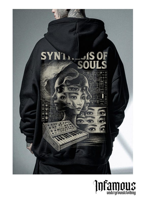 Infamous - Hoodies Oversize - Mod.045 - Colección Modular Mind - Limited edition.