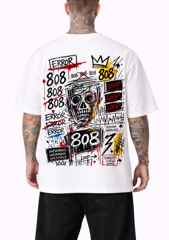 Infamous - Camiseta Oversize - Unisex - Colección INFS - ART02 - Limited edition.