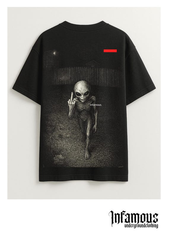 Infamous T-shirt ufo27 • Infamous Clothing & Lifestyle •