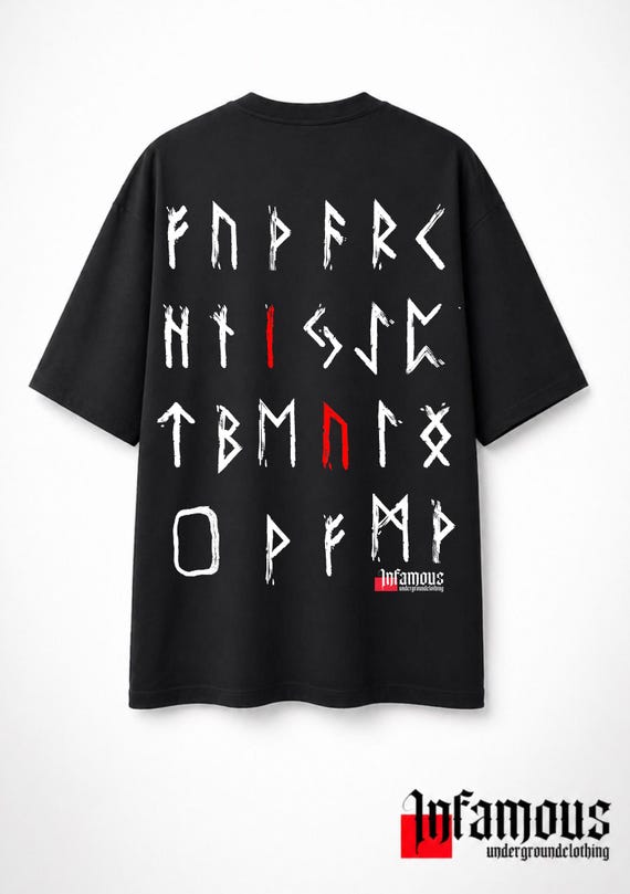 Infamous - Camiseta Oversize - Unisex - Colección N.1 -  T-shirt IN005 - Exclusive.