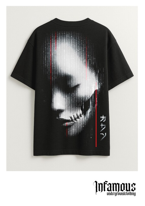 Infamous - Camiseta Oversize Cyber Techno Vibes - Unisex - Electronic Streetwear - 01 LIMITED EDITION.