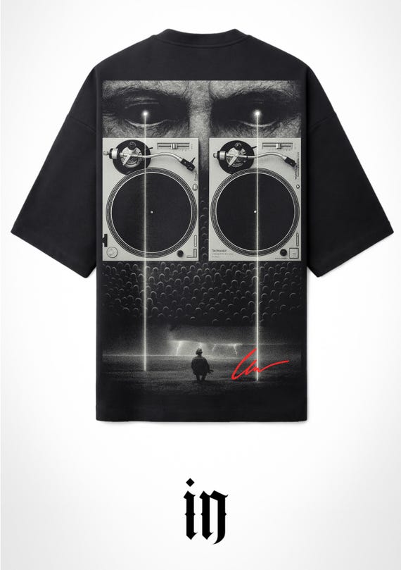 Infamous - Camiseta Oversize - Unisex - Colección INDJ - Mod.realdj - Limited Edition.