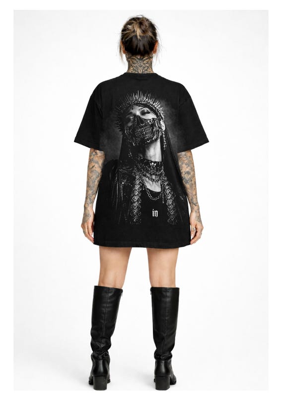 INFAMOUS - Camiseta Oversize - Unisex - Rave009 - Limited Edition.