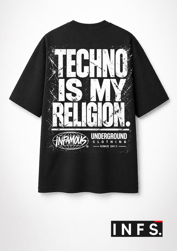Infamous - Camiseta Oversize - Unisex - Colección INFS  - Limited edition.