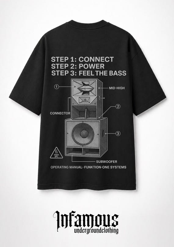 Infamous - Camiseta Oversize - Unisex - NEW2026 - 001 Limited edition.