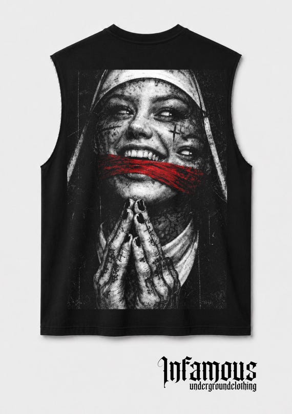 Infamous - Camiseta Oversize - Raw cut oversized tank - 00 Limited edition.