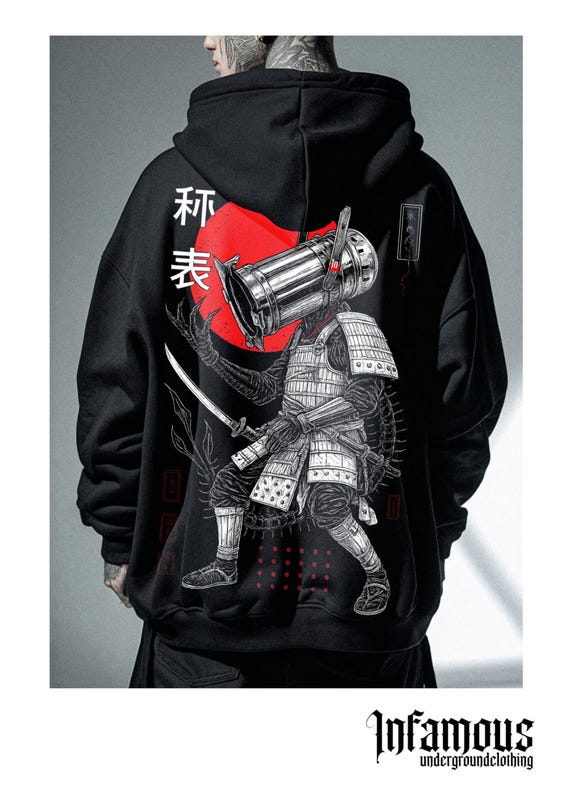 Infamous - Hoodies Oversize - Mod.039 - Colección Japanized - Limited edition.
