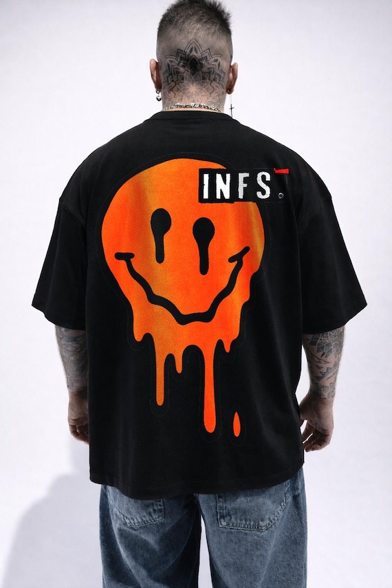 Infamous - Camiseta Oversize - Unisex - Colección INDJ - Mod.Azzid002 - Limited edition.