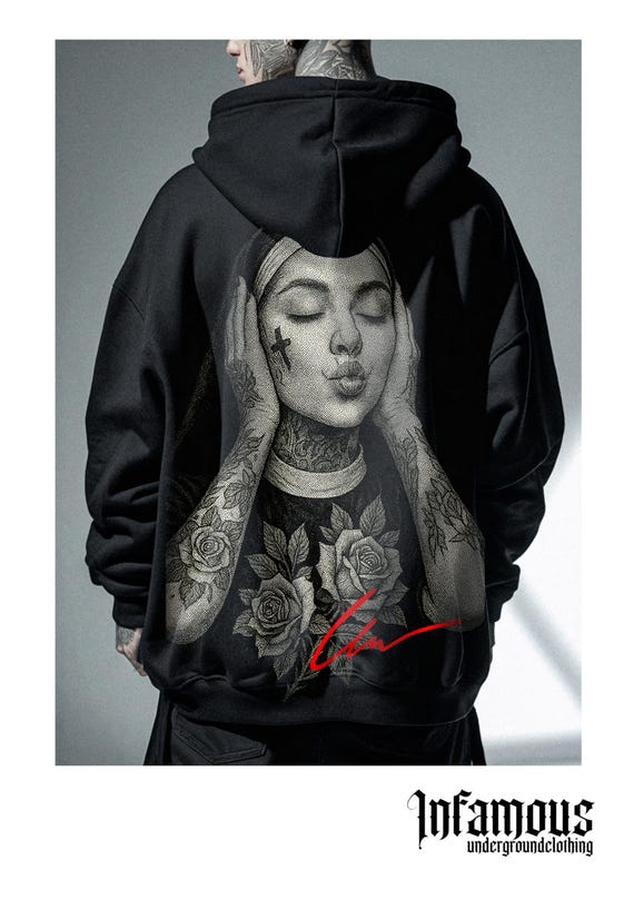 Infamous - Hoodies Oversize - Mod.052 - Colección Oversizenun - Limited edition.