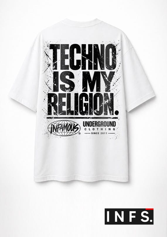 Infamous - Camiseta Oversize - Unisex - Colección INFS  - Limited edition.