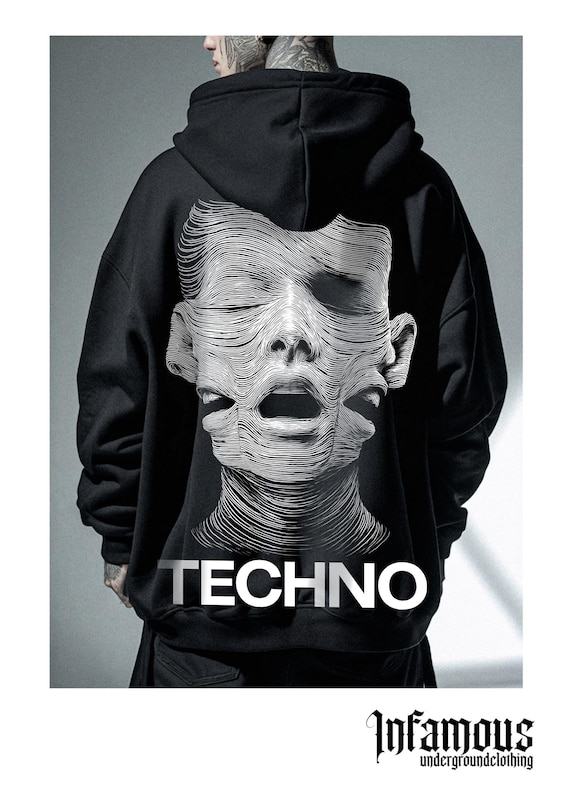 Infamous - Hoodies Oversize - Mod.011 - Colección ImTechno  - Limited edition.