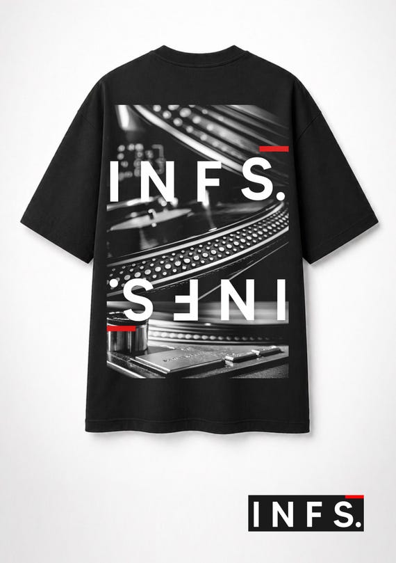 Infamous - Camiseta Oversize - Unisex - Colección INDJ - Mod. INFS. - Limited edition.