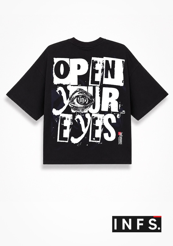 Infamous - Camiseta Oversize BOXY - Unisex - INFS00 LIMITED EDITION.