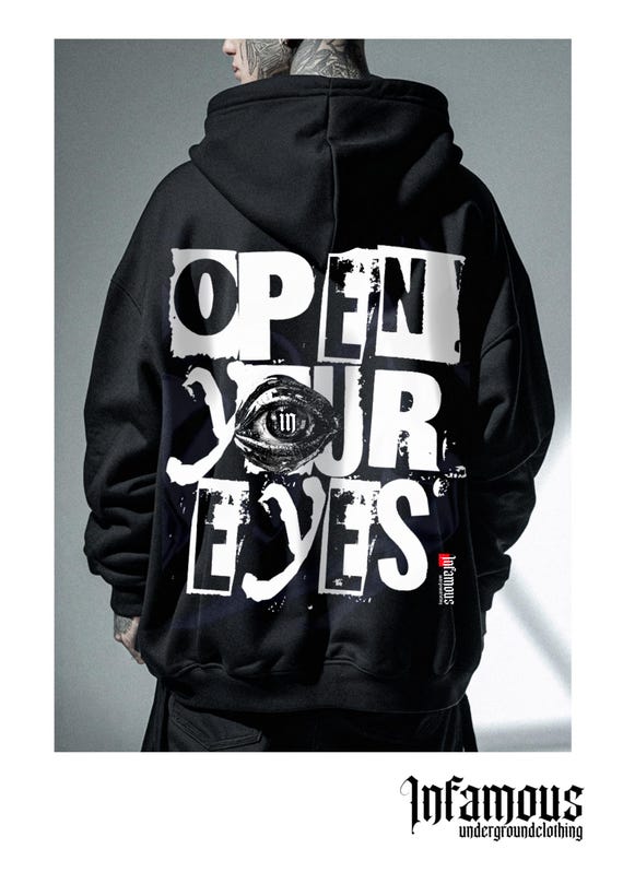 Infamous - Hoodies Oversize - Mod.013 - Colección Oversize Dj - Limited edition.