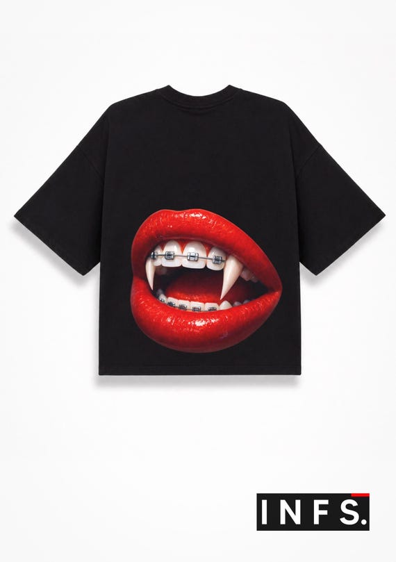 Infamous - Camiseta Oversize BOXY - Unisex - INFS00 LIMITED EDITION.