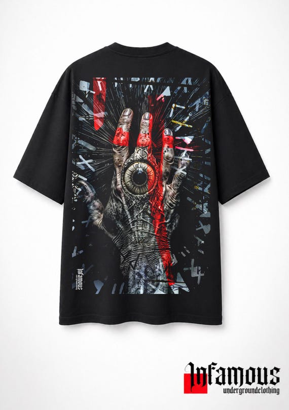 Infamous - Camiseta Oversize - Unisex - Colección N.1 -  T-shirt IN003 - Exclusive.