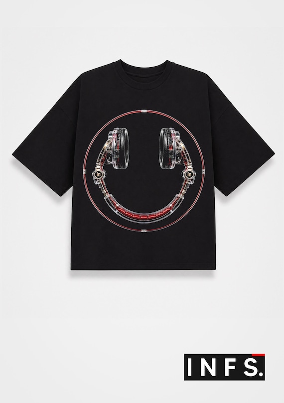 Infamous - Camiseta Oversize BOXY - Unisex - INFS00 LIMITED EDITION.