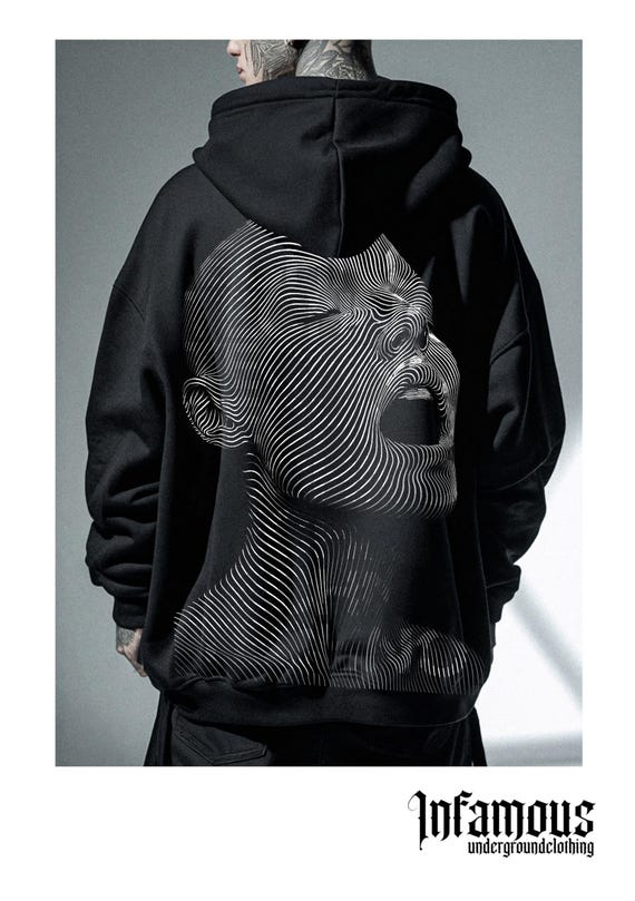 Infamous - Hoodies Oversize - Mod.033 - Colección OversizeDJ - Limited edition.
