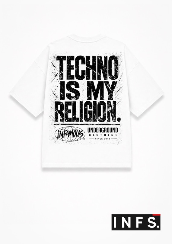 Infamous - Camiseta Oversize BOXY - Unisex - INFS00 LIMITED EDITION.