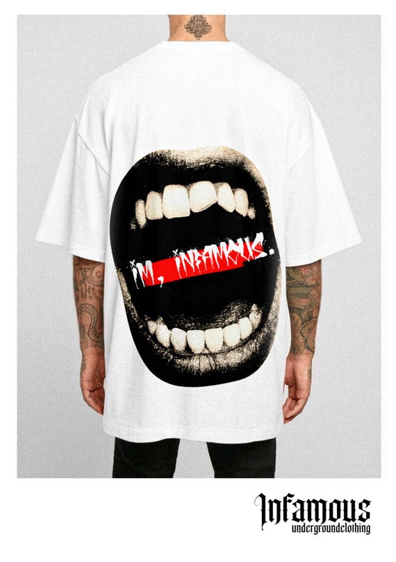 Infamous - Camiseta Oversize - Unisex - Colección INDJ - im,famous - Limited edition