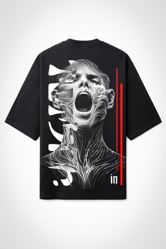 Infamous - Camiseta Oversize - Unisex - Colección INVISION - Mod.003 - Limited Edition.