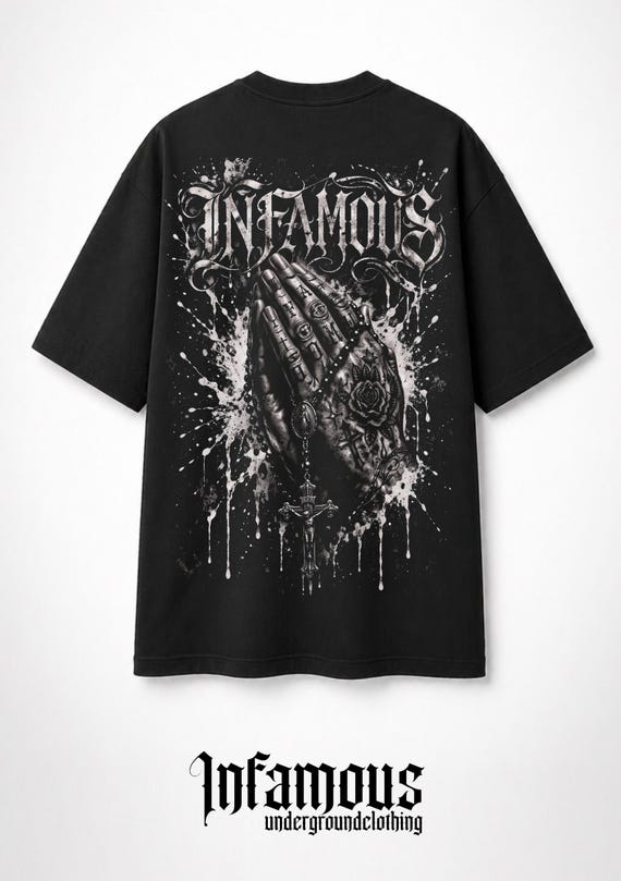 Infamous - Camiseta Oversize - Unisex - NEW2026 - 00 Limited edition.