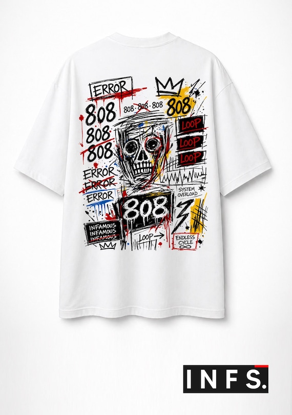 Infamous - Camiseta Oversize - Unisex - Colección INFS - ART02 - Limited edition.