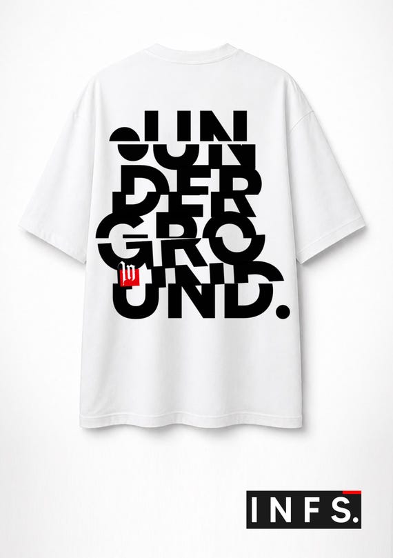 Infamous - Camiseta Oversize - Unisex - Colección INDJ - Mod.classics003 - Limited Edition.