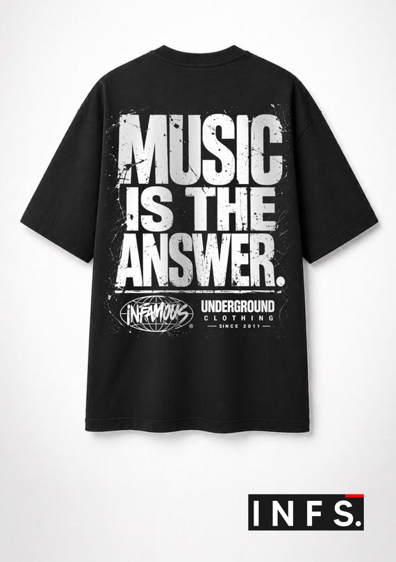 Infamous - Camiseta Oversize - Unisex - Colección INFS  - Limited edition.
