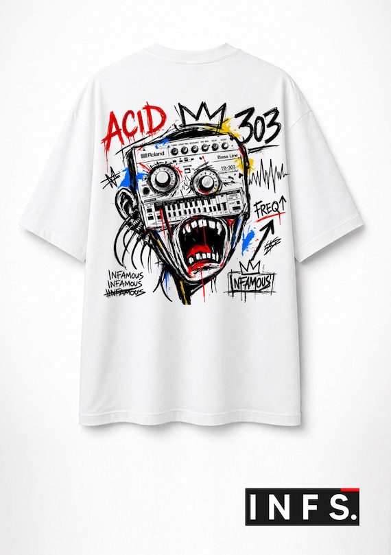 Infamous - Camiseta Oversize - Unisex - Colección INFS - ART01 - Limited edition.