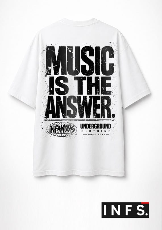 Infamous - Camiseta Oversize - Unisex - Colección INFS  - Limited edition.