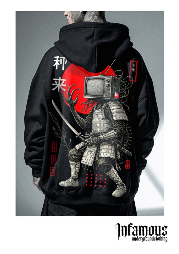 Infamous - Hoodies Oversize - Mod.037 - Colección Japanized - Limited edition.