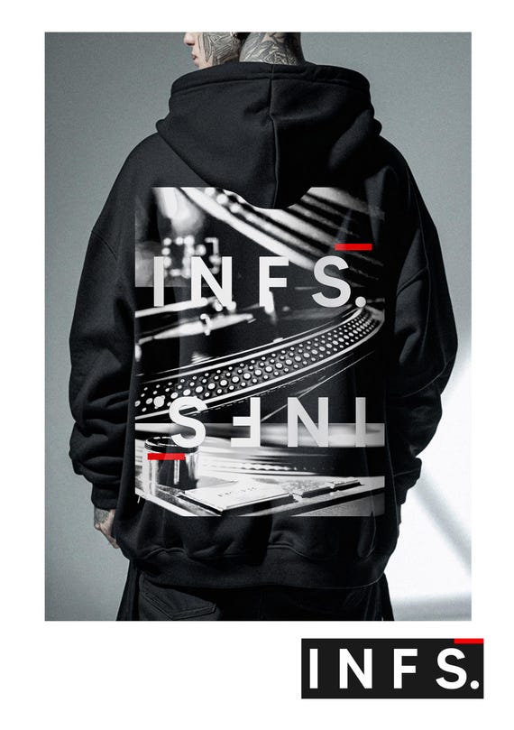 Infamous - Hoodies Oversize - Mod.060 - Colección INFS - Limited edition.