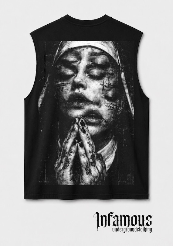 Infamous - Camiseta Oversize - Raw cut oversized tank - 00 Limited edition.