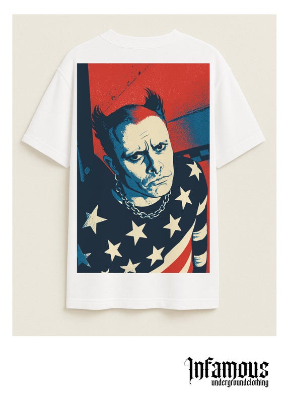 Infamous - Camiseta Oversize - Unisex - Colección INDJ - Mod.punk001 - Limited Edition.