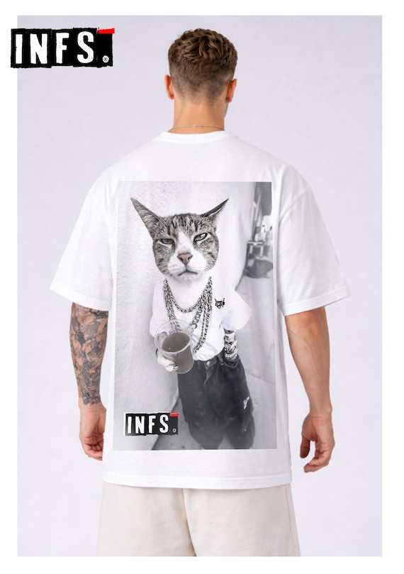 Infamous - Camiseta Oversize - Unisex - INFS006 LIMITED EDITION.