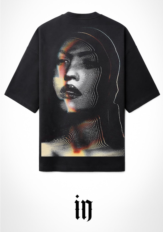 Infamous - Camiseta Oversize - Unisex - Colección INDJ - Mod.IN-Face002 - Limited edition.