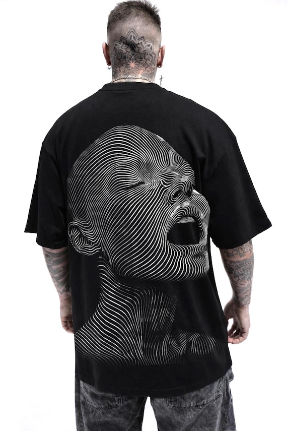 Infamous - Camiseta Oversize Techno Vibes - Unisex - Electronic Streetwear - 004 LIMITED EDITION.
