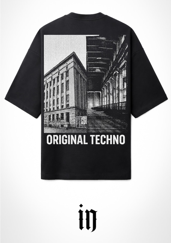 Infamous - Camiseta Oversize Techno Vibes - Unisex - Electronic Streetwear - 005 LIMITED EDITION.