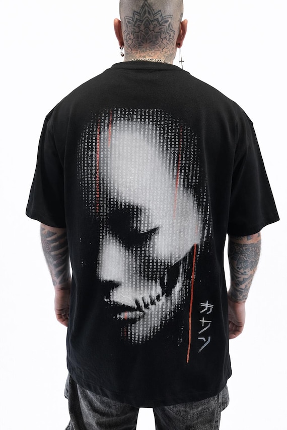 Infamous - Camiseta Oversize Cyber Techno Vibes - Unisex - Electronic Streetwear - 01 LIMITED EDITION.