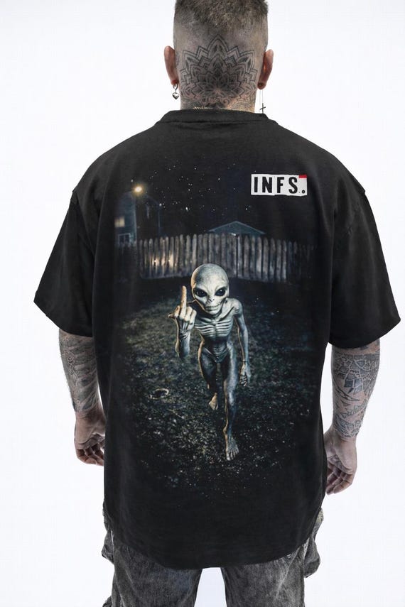 Infamous - Camiseta Oversize - Unisex - INFS011 LIMITED EDITION.