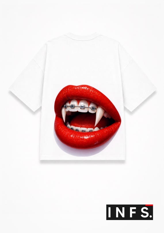 Infamous - Camiseta Oversize BOXY - Unisex - INFS00 LIMITED EDITION.