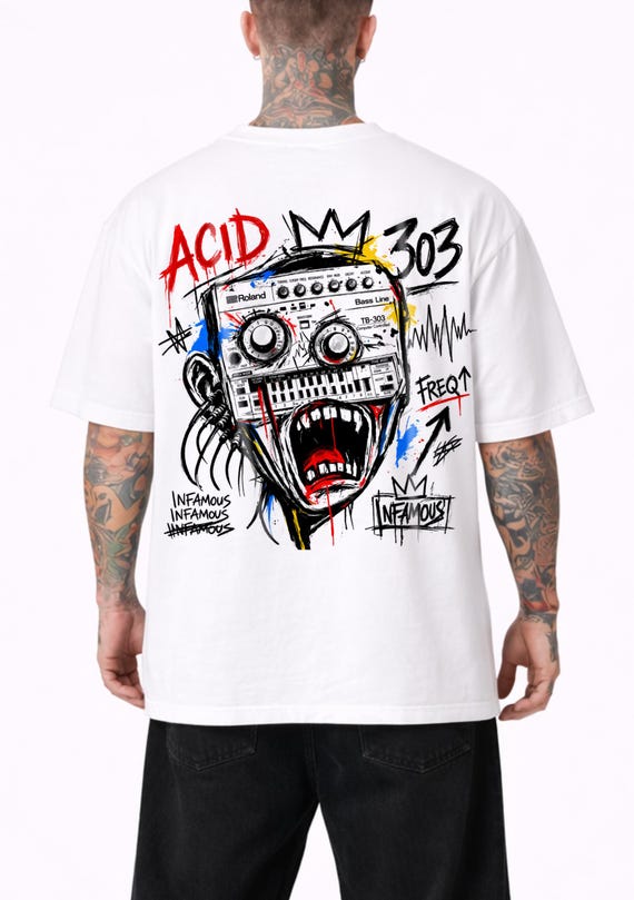 Infamous - Camiseta Oversize - Unisex - Colección INFS - ART01 - Limited edition.